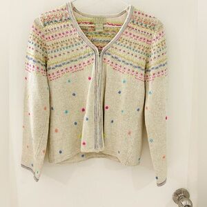 Olsen linen and cotton sweater